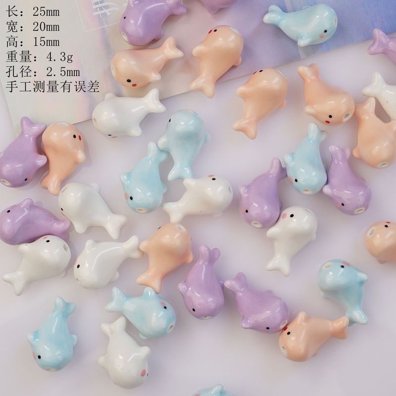 景徳鎮新セラミックルースビーズイルカビーズアクセサリー手作り DIY ジュエリーブレスレットアクセサリー卸売|undefined