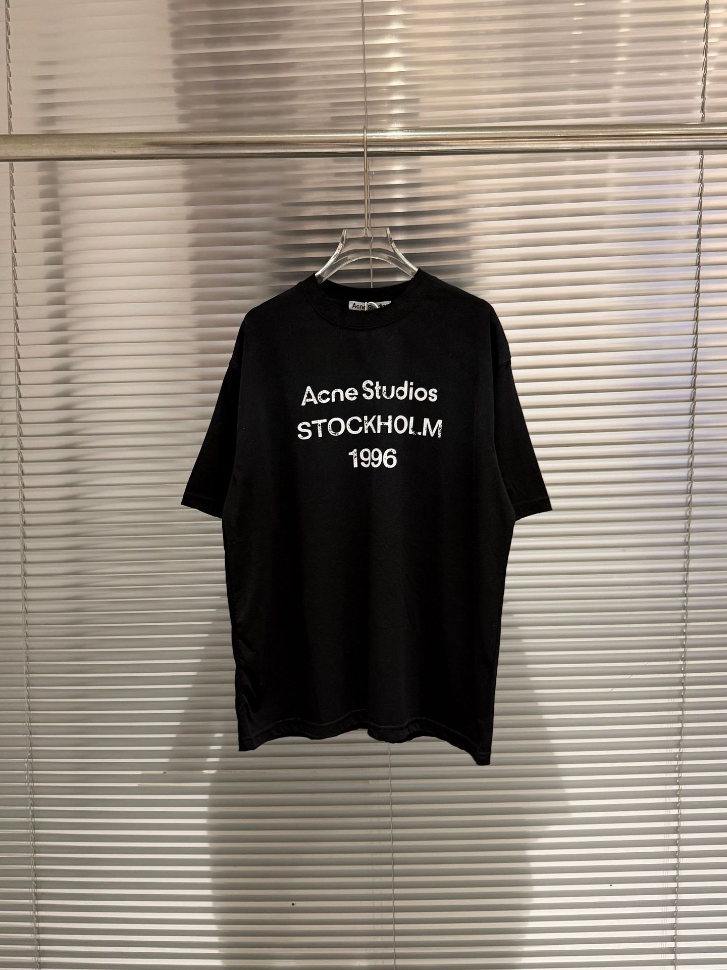Acne Studios T-shirt Stockholm 1996 Black