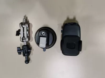 Cup Holder, Car phone holder - ninth-generation-short-black-shooting-bracket