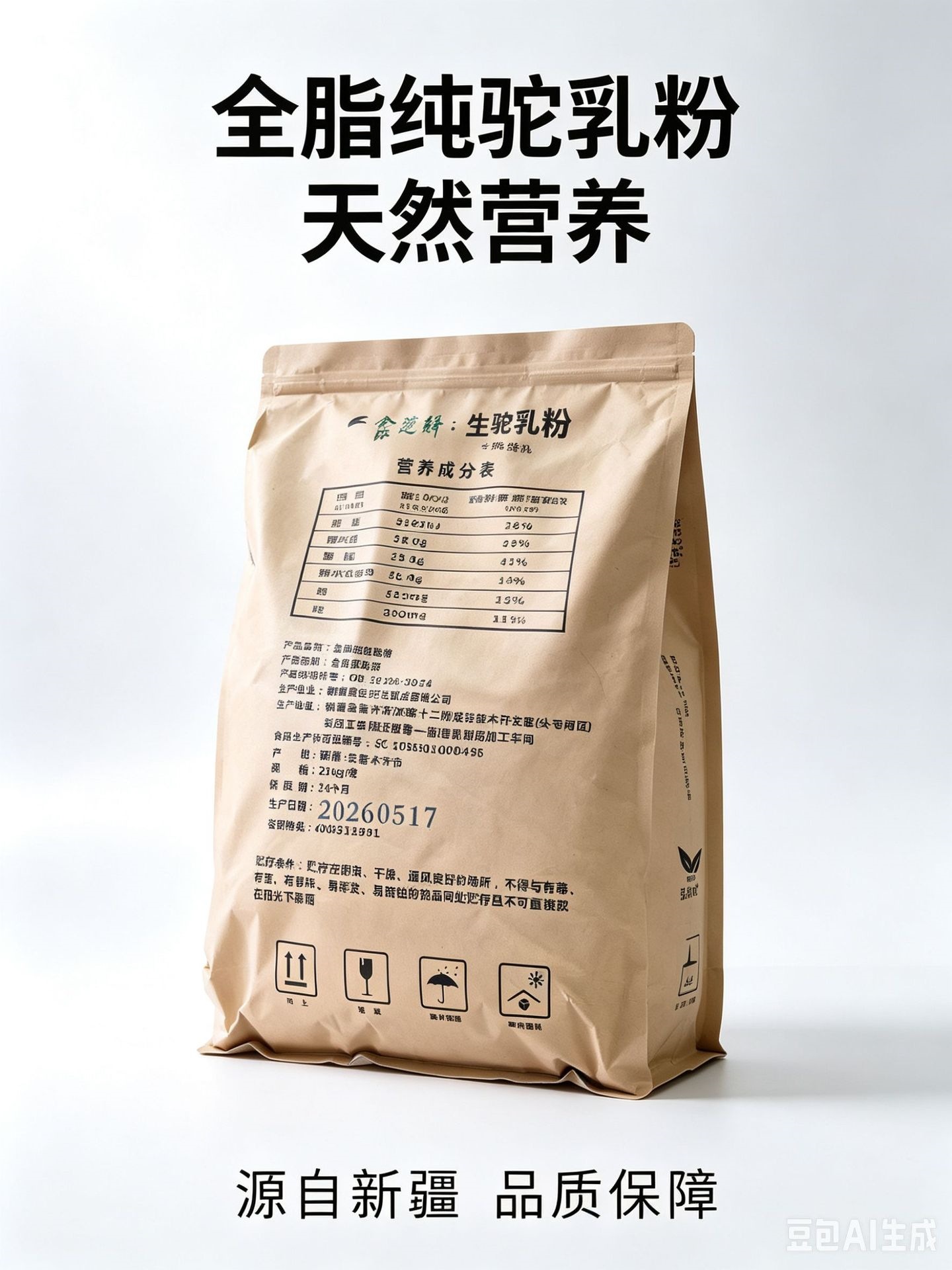 Whole Full Fat Camel Milk Powder Xinjiang Origin 25kg Bulk Supply Fresh Batch specifications