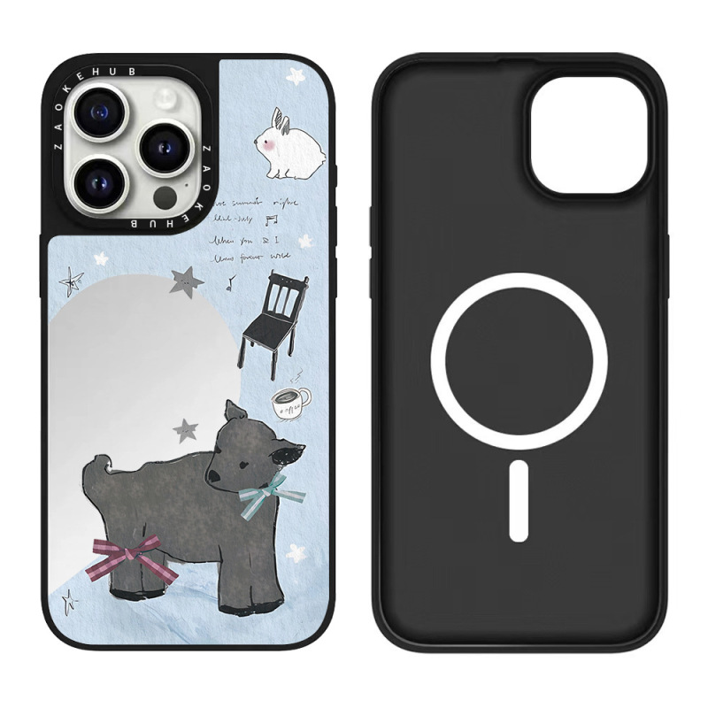 CASEスイートハートトレインroria携帯電話ケース iPhone16ProMax対応 Apple15カップル携帯電話ケース17|undefined