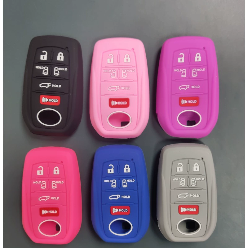 Подходит для Toyota New Senna Six-Key силиконовый автомобильный набор силиконовых ключей 21 22 в наличии оптом