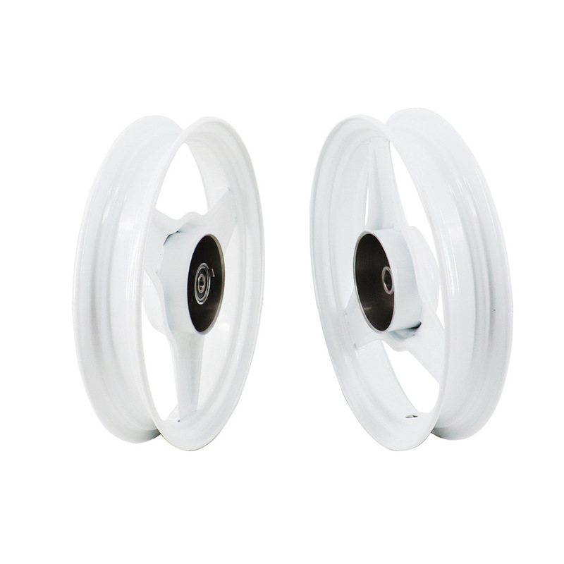 Motorcycle accessories wholesale motorcycle wheels suitable for PYPW50 front and rear two-wheeled motorcycle wheels steel rims