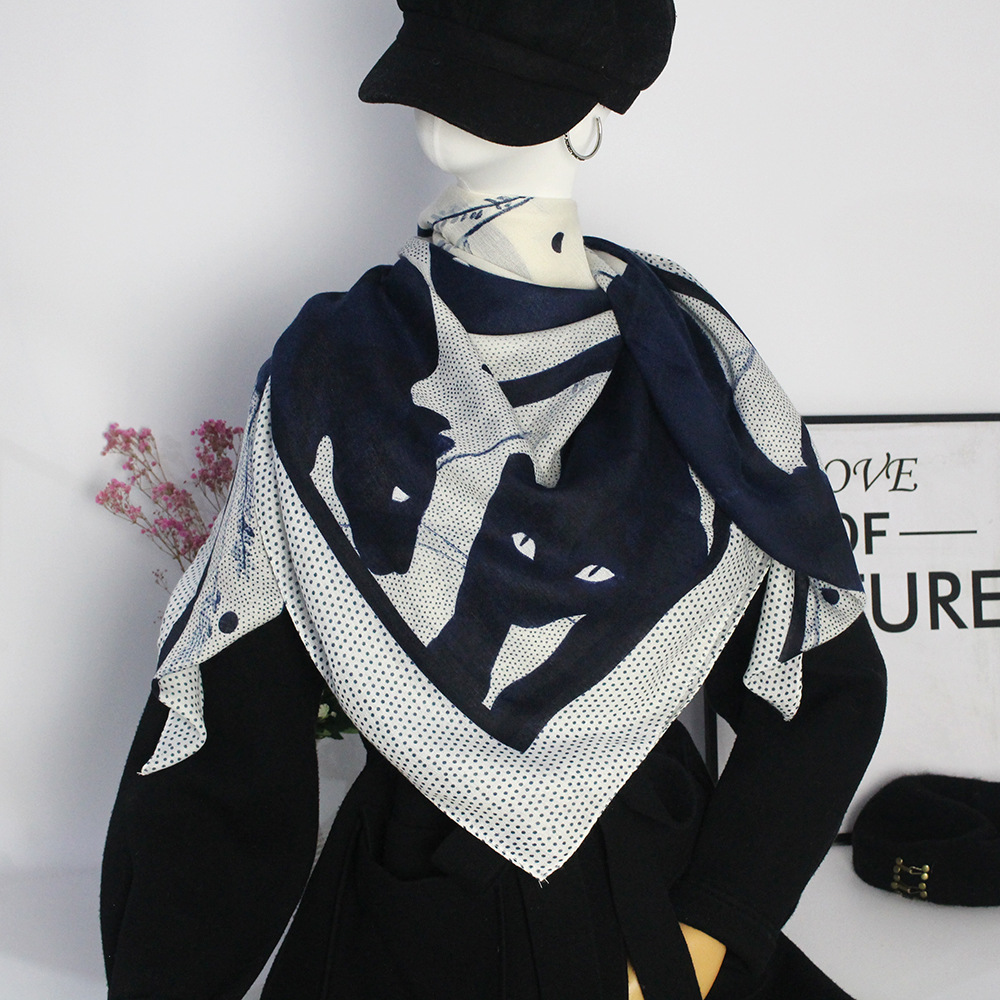 블루 레오파드 도트-13 #