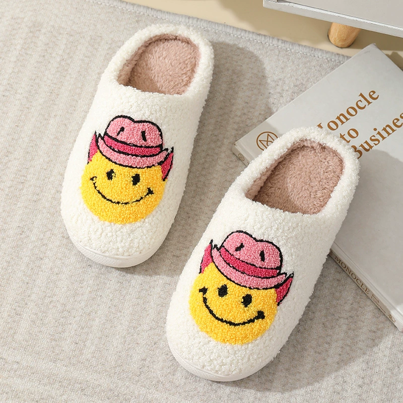 Comfortable cartoon winter keep warm slippers for men and women for beloved, wholesale