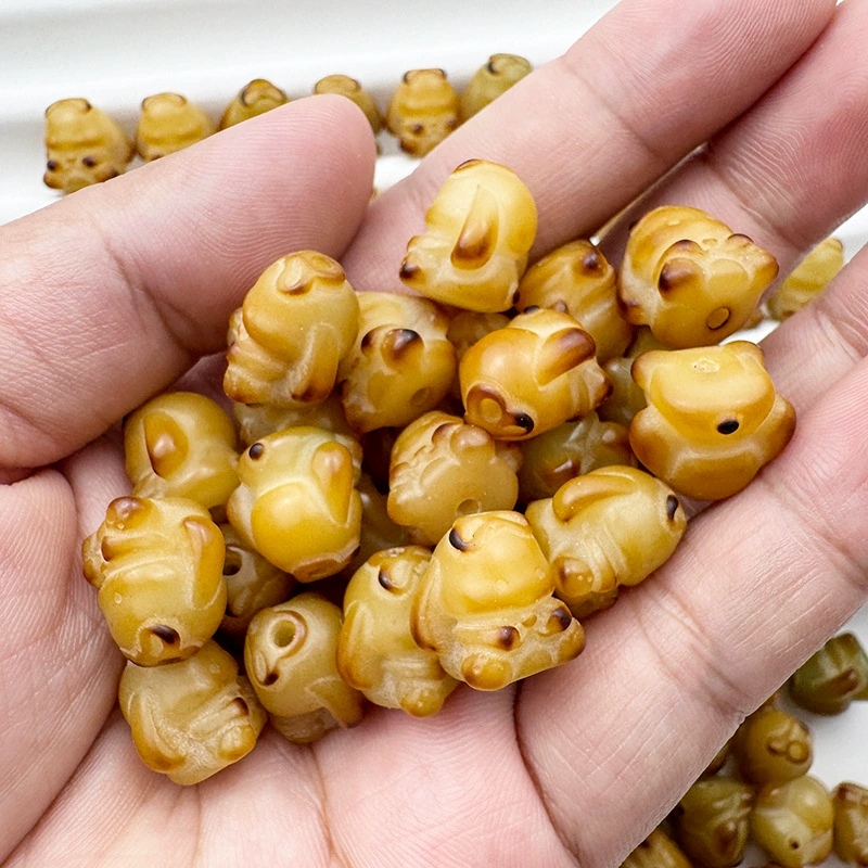 Bodhi rosary, beads walnut, accessories handmade, handle, accessory, for luck, DIY