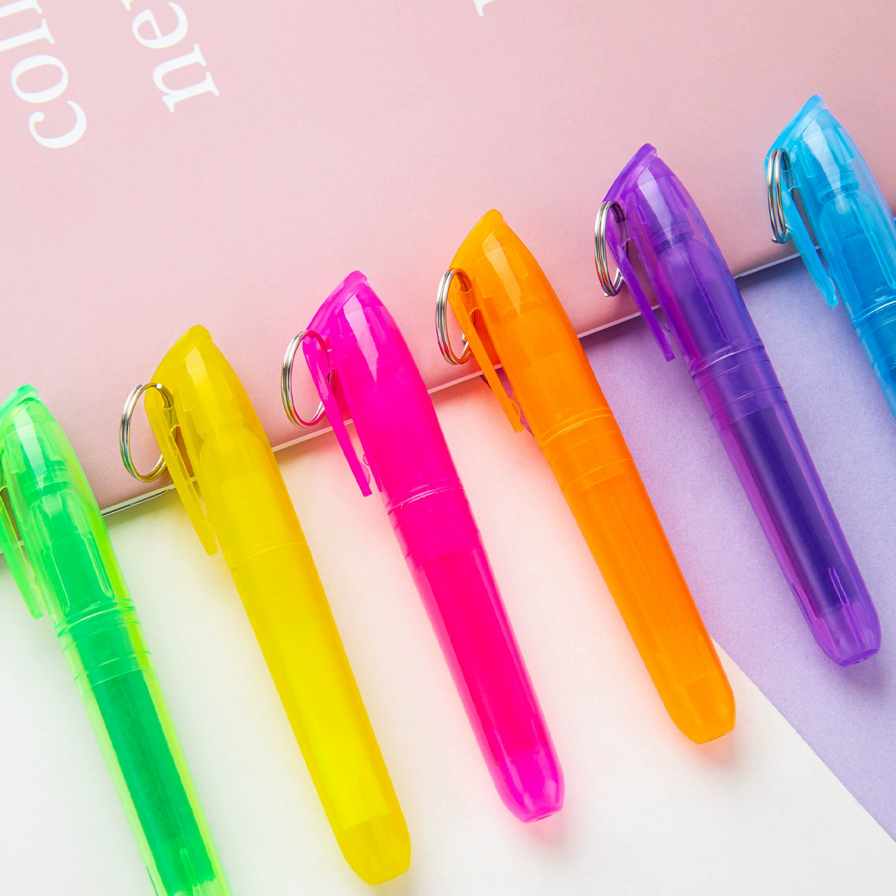 Fluorescence plastic marker, wholesale