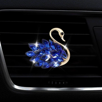 Clip Diamond Car Air – Car Perfume Aromatherapy - swan-to-the-right