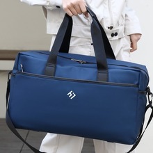 旅行袋男2024新款防水单肩斜挎手提包大容量出差行李包健身背包包