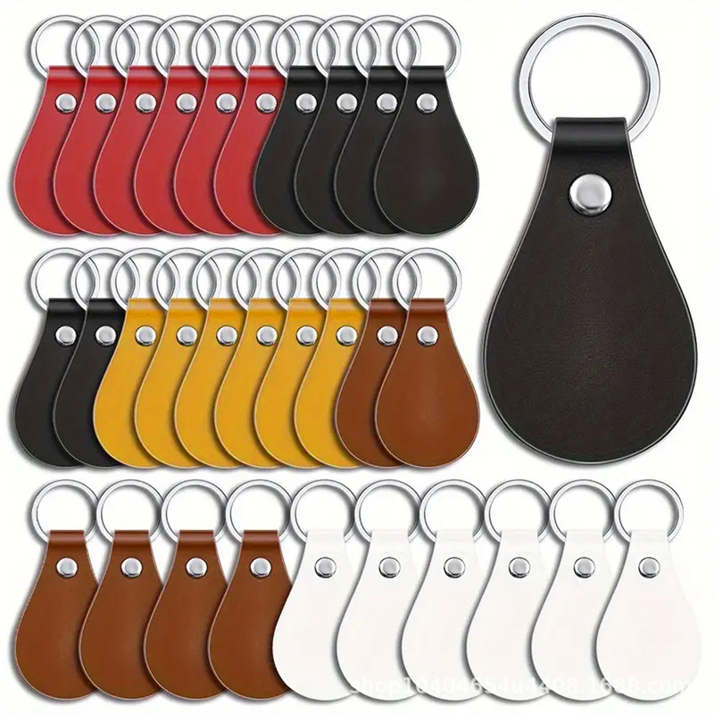 Pu Leather Keychain Car Keychain Leather Key Pendant DIY Gift Bag Pendant Pure Color Keychain Pu Leather Keychain Car Keychain Leather Key Pendant DIY Gift Bag Pendant Pure Color Keychain