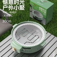 先科多功能电碳两用围炉专用烧烤炉室内户外碳炉批发电烤炉烘烤架