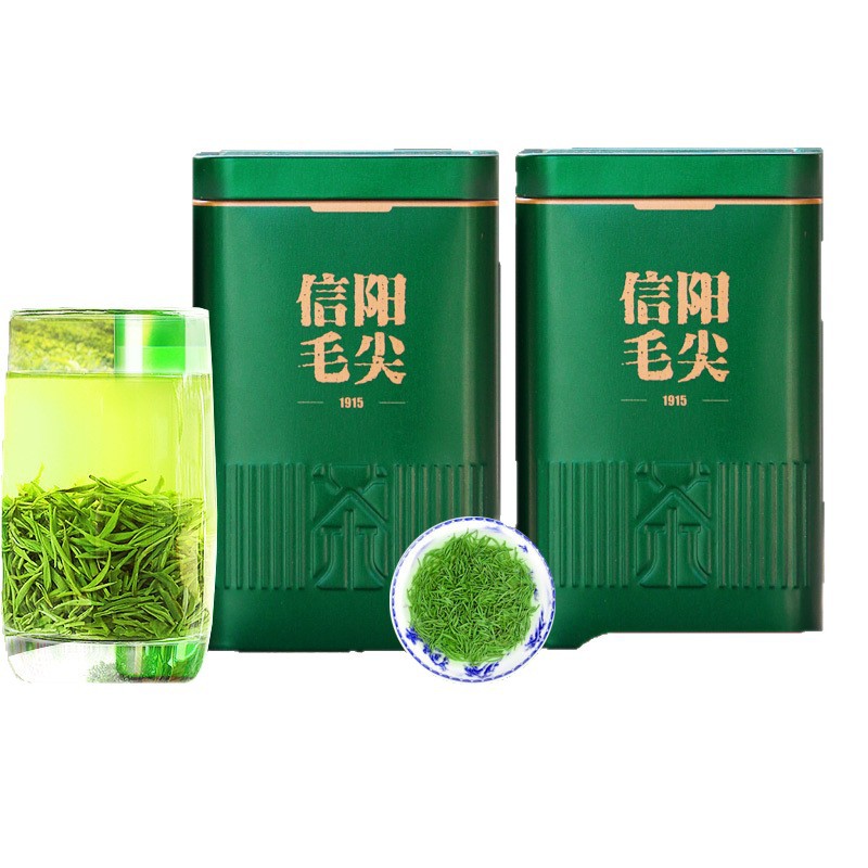 신양모첨 중국 녹차 우전 잎차 가정용 선물용 250g 500g