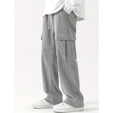W 40145 Men's corduroy cargo pants ��ʿ��о�޶�ڴ�����
