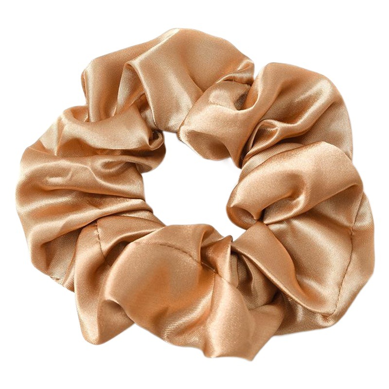 Accesorio para el cabello de tela satinada, conjunto de lazos para el cabello para mujeres transfronterizas europeas y americanas, scrunchie simple y versátil, venta al por mayor en stock