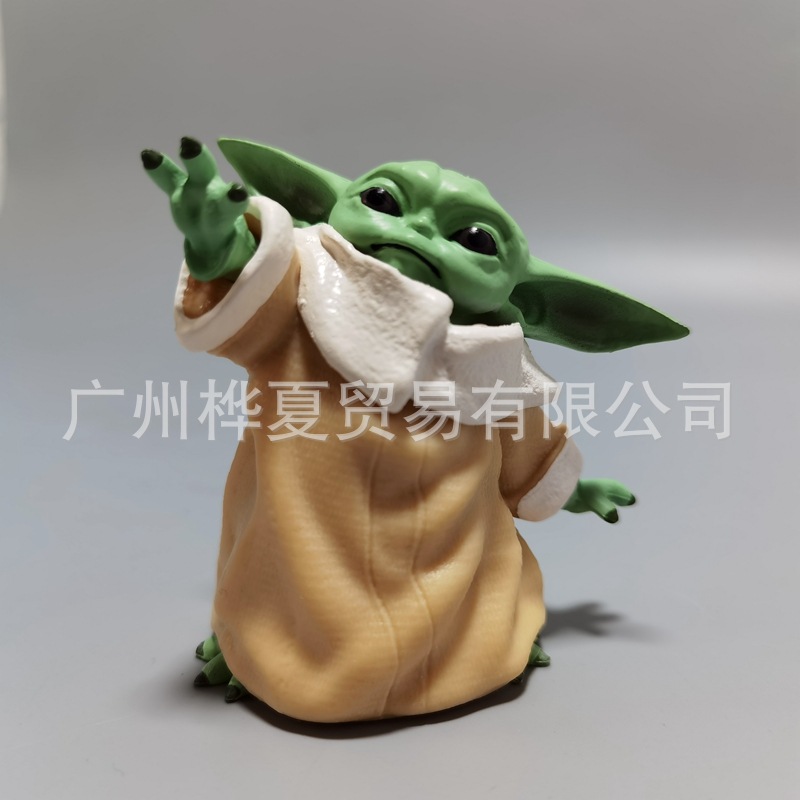 星球大战 人物角色 尤达大师 尤达宝宝 手办模型 车载品 摆件公仔