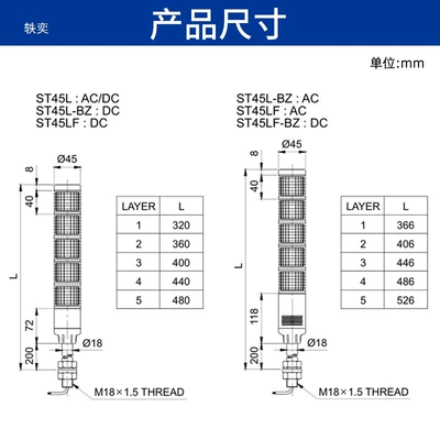 light AC220V, buzzer DC24v, Roof Light