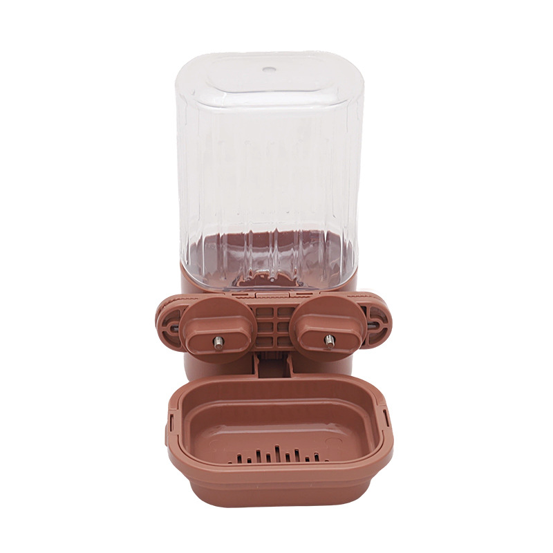 Bebedor automático de agua para perros, alimentador para gatos, tazón de agua colgante, bebedor de agua para mascotas, jaula colgante, cerca