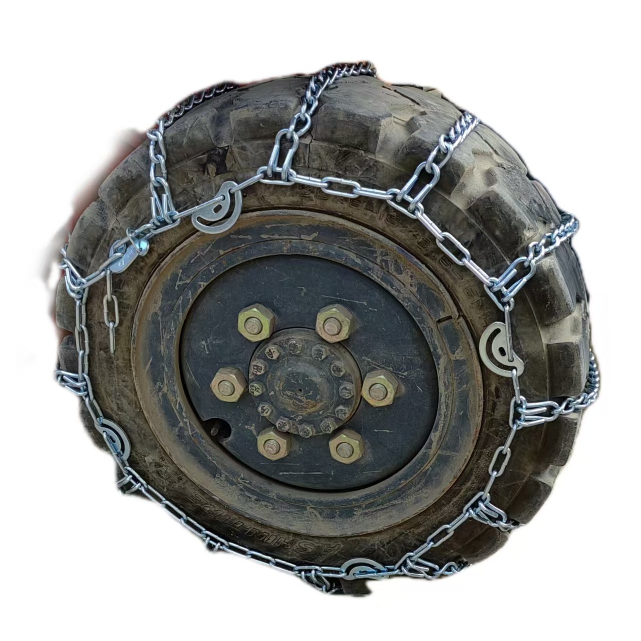 Tire Anti-Skid Chain Forklift Snow and Mud Escape 6.50-10/7.00-12/8.25-15/28X9-15