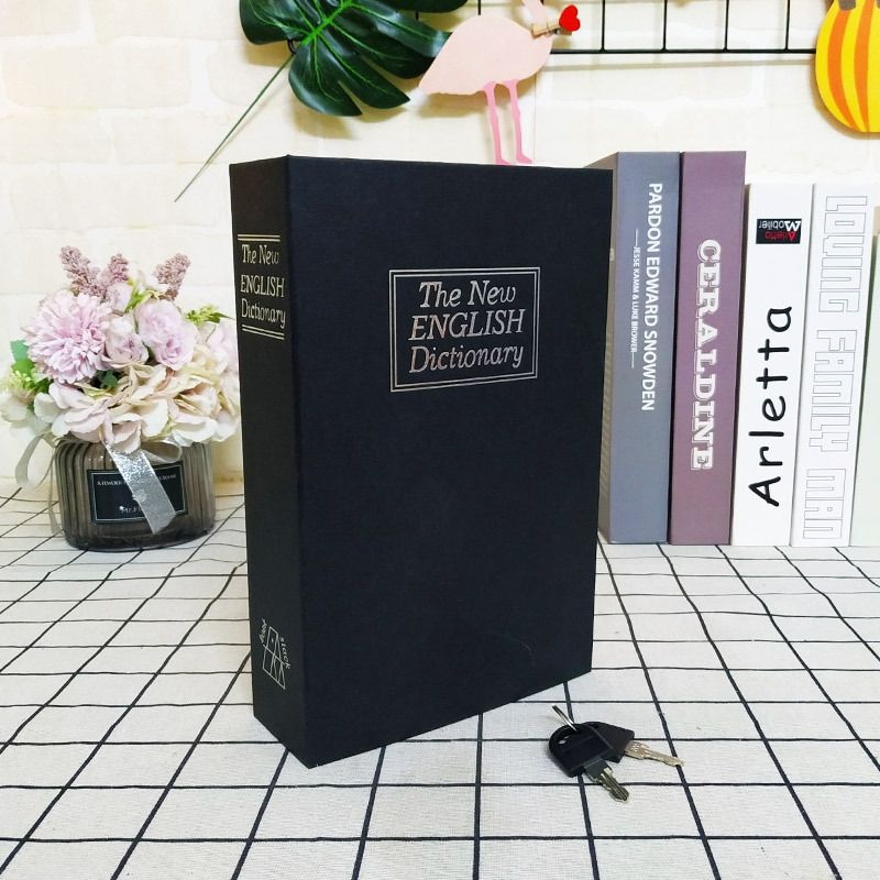Book safe, piggy bank, English 3
