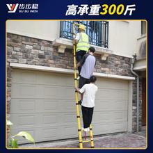 ⇔玻璃鋼電工絕緣伸縮梯便攜式電力梯子魚竿竹節梯電力工程專