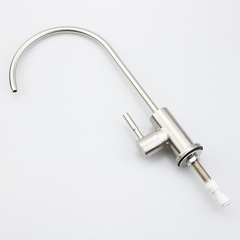 304 water filter tap, direct drinking water purifier, swivel standing 2-minute single cool stainless steel kitchen tap
