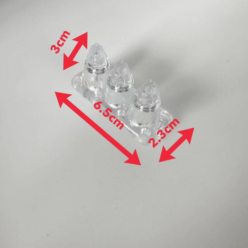 투명한 신발 스파이크