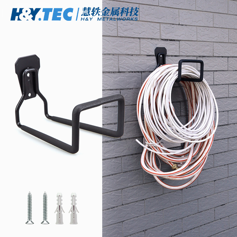 Gancho de tubo de gancho de garaje de tubo de agua pesada de almacenamiento de alambre de almacenamiento de pared