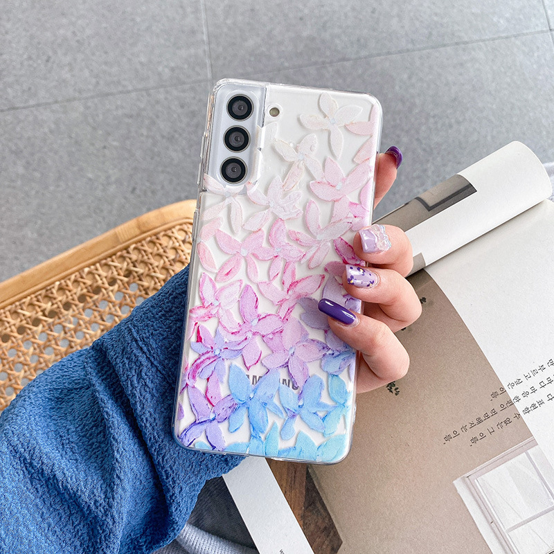 Handyhülle Für Samsung S26 Ultra Und Iphone 17 Mit Blumenmuster_voghion.com