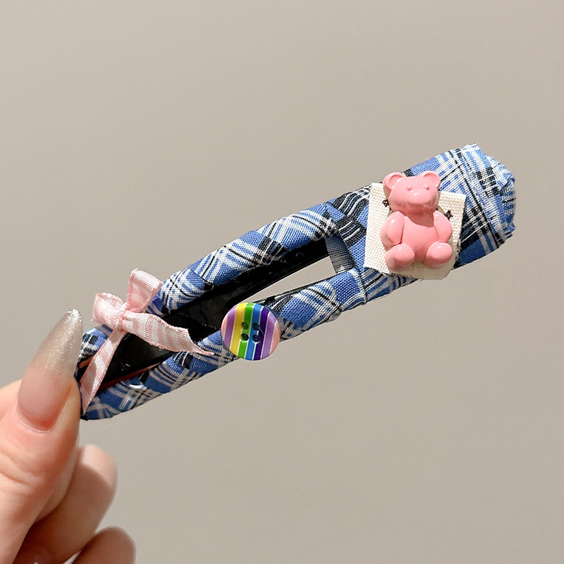 Gran arco clip de cabello de alta sensación clip de boca de pato nuevo clip de captura de cabeza de mujer temperamento clip de tiburón clip de cabello