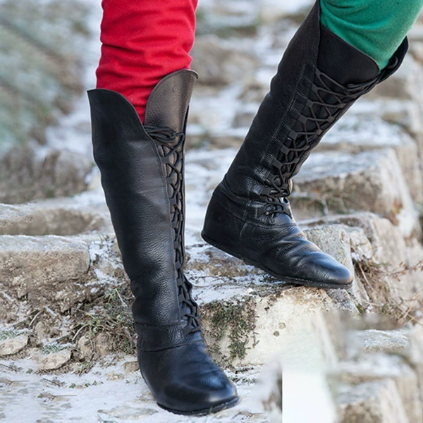Высокие сапоги, обувь для отдыха, Amazon, для импорта, европейский стиль