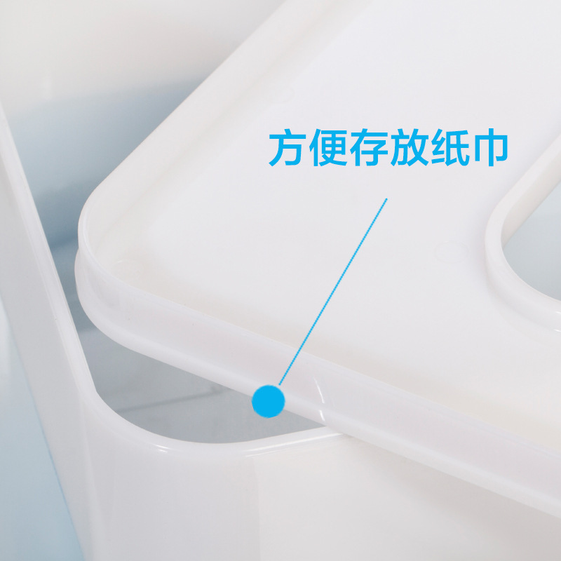 Moda Comercio exterior caja de pañuelos tubo de tejido de plástico caja de pañuelos de coche caja de servilleta lote patrón de logotipo imprimible