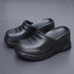 包頭厚底拖鞋女夏季外穿松糕高跟仙女洗澡踩屎感海邊涼拖增高涼鞋