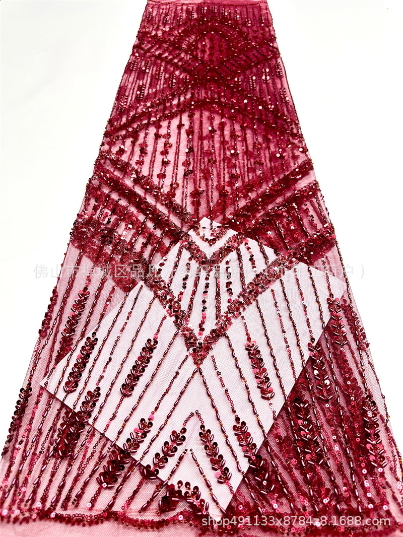 Vestido de boda francés Gaoding vestido de cena tela de ropa de mujer comercio exterior transfronterizo amazónico tela de ropa