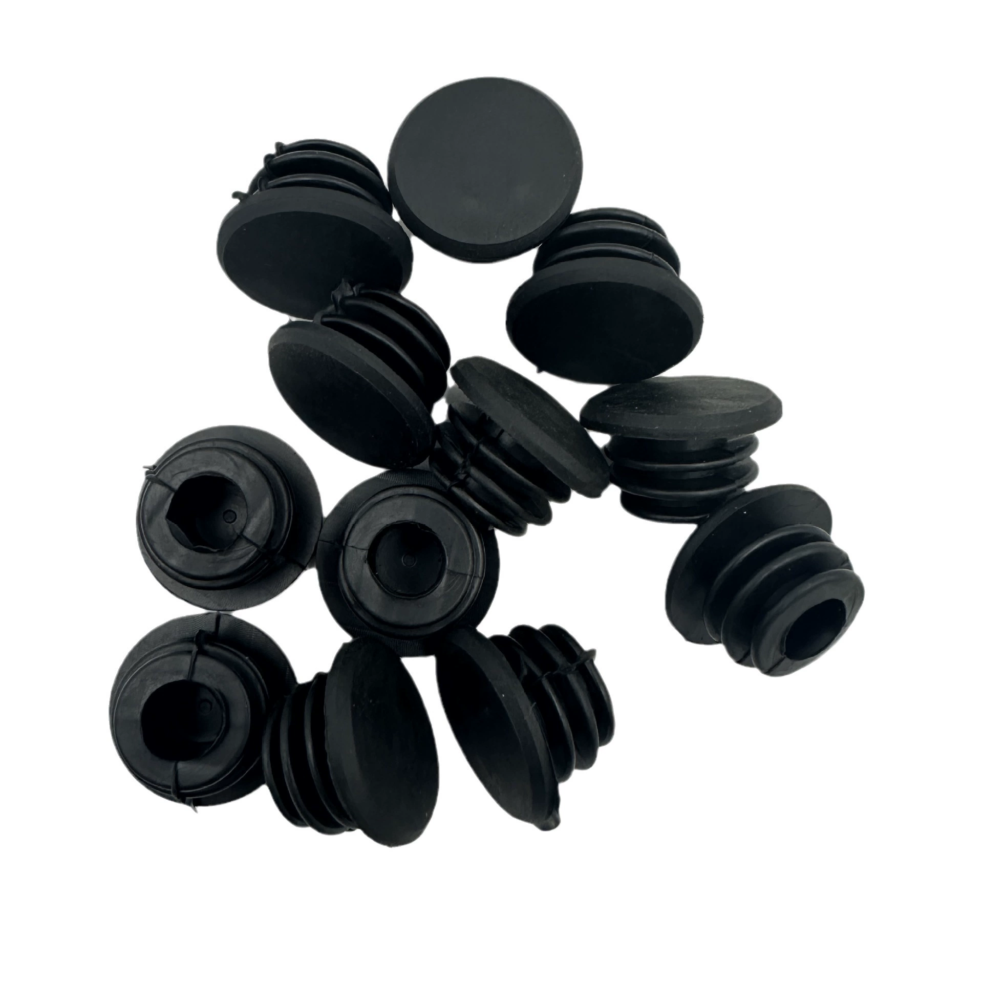 Заглушки для руля горного велосипеда 22 мм, круглые резиновые заглушки, круглые заглушки для руля, с фиксатором, противоскользящие.