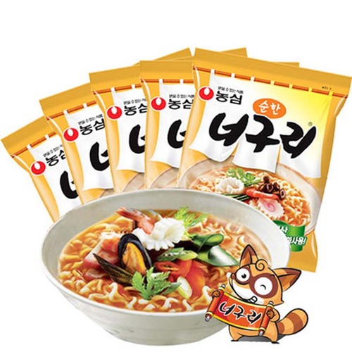 Korean imported instant noodles Nongshim Shin Ramen instant noodles Korean ramen boiled noodles instant noodles food