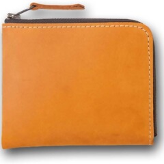 日本の人気本革L字ファスナー小銭入れレトロ狂馬皮ミニ小銭入れメンズ小銭入れ