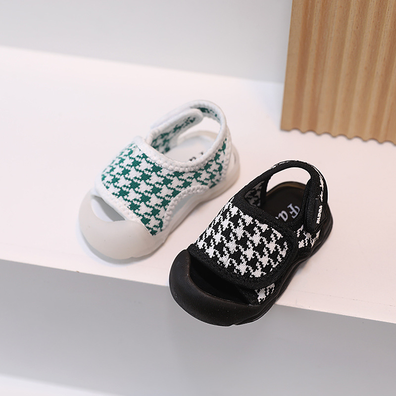 2023 Neue Sommer Baby Baotou Weiche Sohle Wanderschuhe Herren Schatz Kinder Sandalen_voghion.com