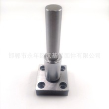 车削件异型双头底座方形垫块焊接连接件钻孔套丝紧固件