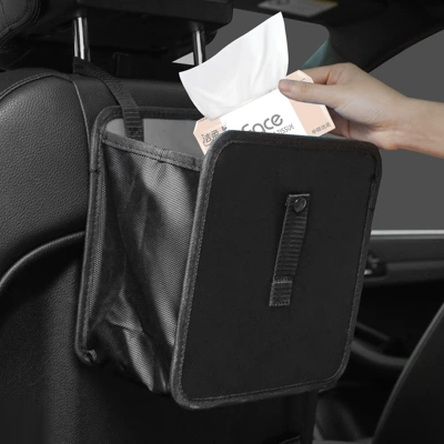 Car Foldableing Trash Can, Car storage bag/box
