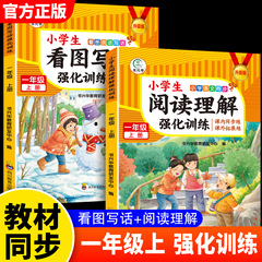 2025新版一年级上册看图写话语文阅读理解专项强化训练书每日一练
