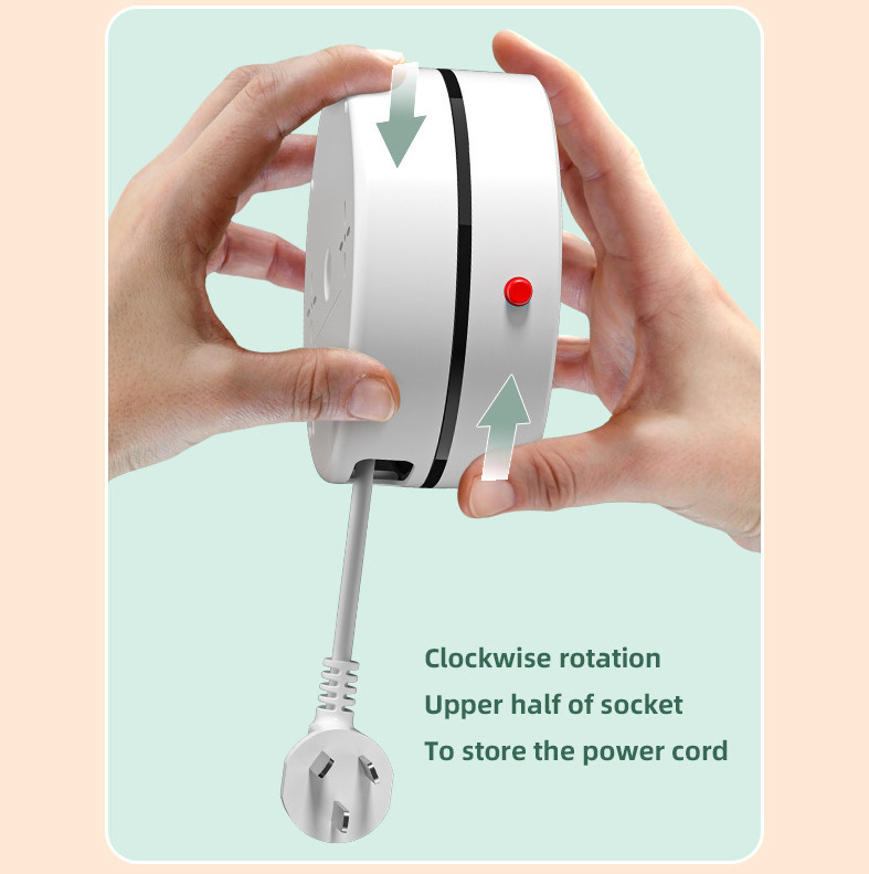 Enchufe de almacenamiento retráctil estándar tailandés USB enchufe de fila de 2 metros enchufe multifuncional de enchufe poroso