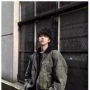 男款连帽迷彩冬季夹克