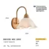 New style/white light wood+iron+acrylic