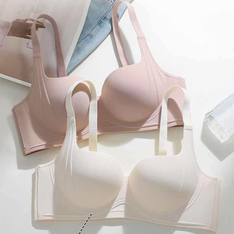 提拉外擴杯小胸聚攏顯大內衣無痕無鋼圈透氣塑形舒適文胸外貿跨境