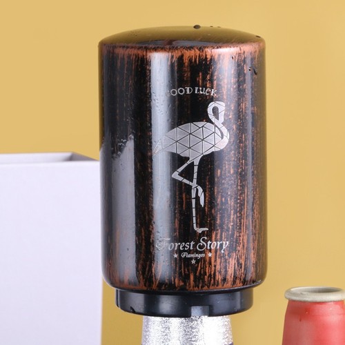 Beer Can Opener Logo Advertisement Gift Creative Automatic Retro Stainless Steel Squeeze Beer Opener