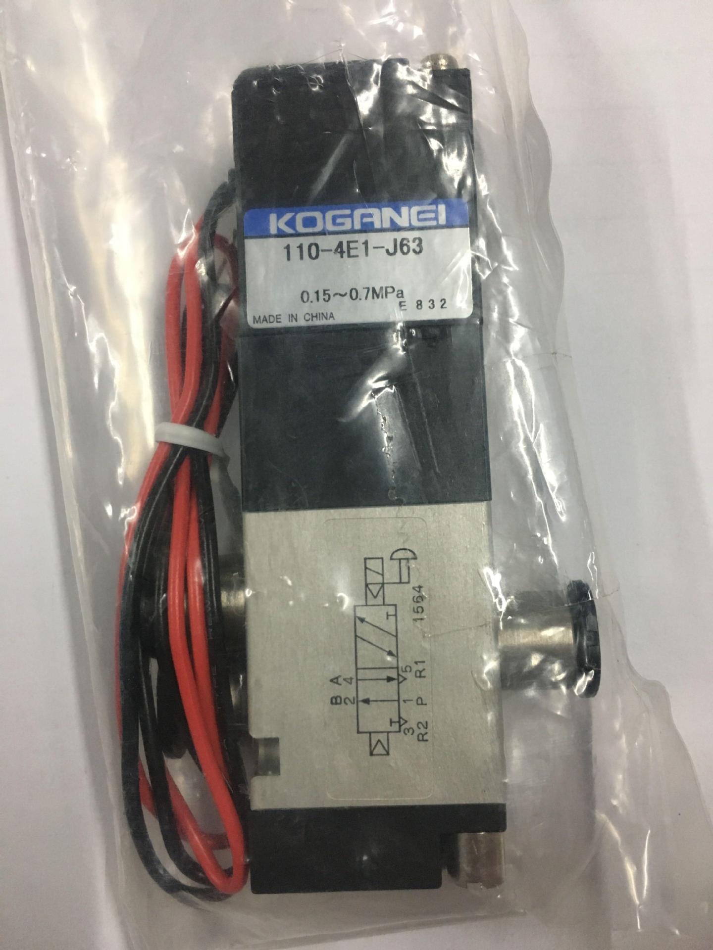 小金井KOGANEI电磁阀110-4E1-J63/J42-83原装真品DC24V当天发货