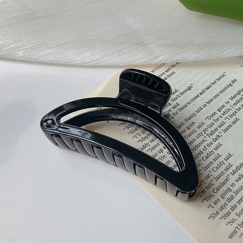 Pinza de pelo hembra Corea del Sur ins Cabeza trasera de niña retro estilo simple temperamento clip Red roja horquilla accesorios para el cabello