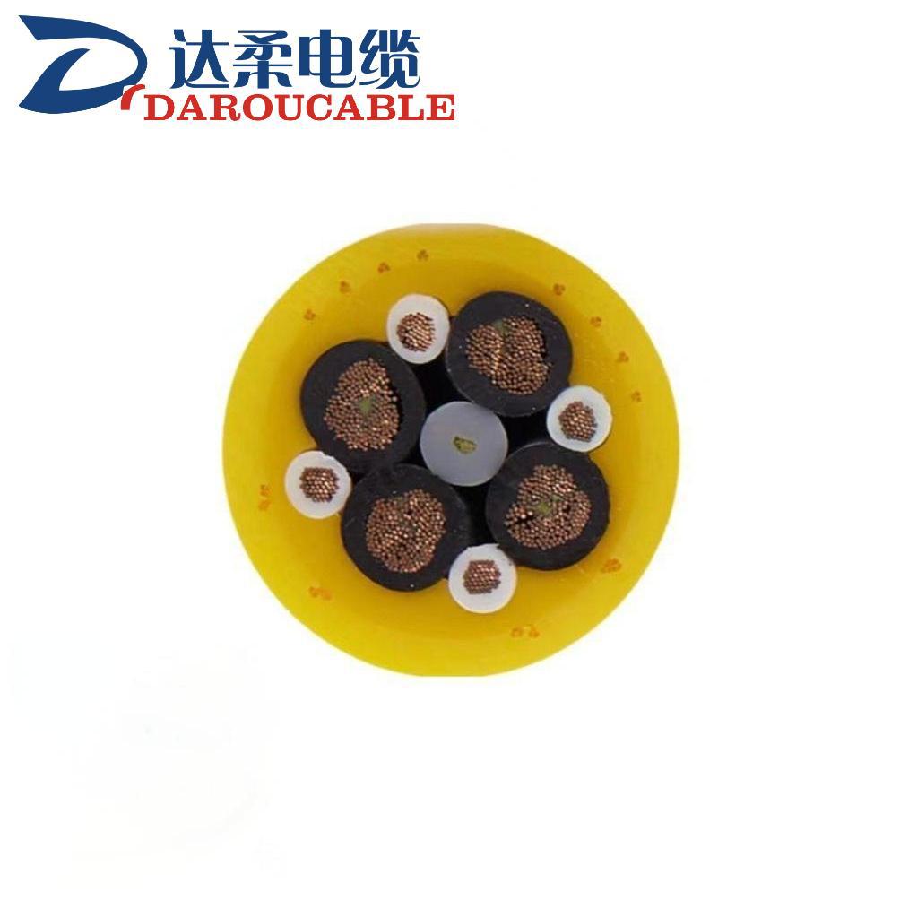 达柔供应特种电缆高机械应力专用卷筒电缆聚氨酯护套卷筒电缆