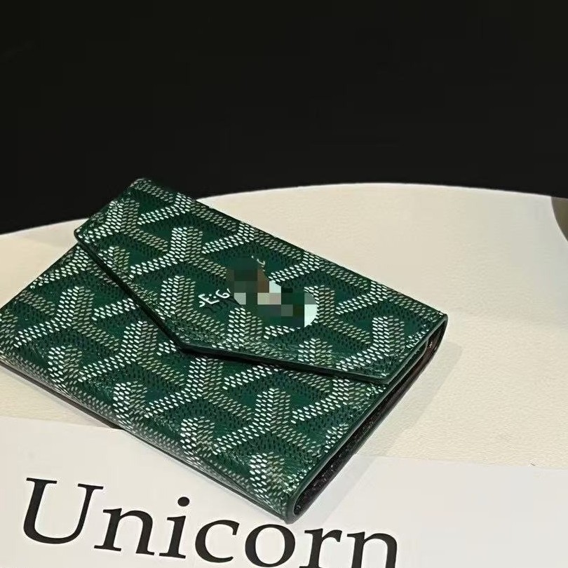 Dog tooth accordion bag green