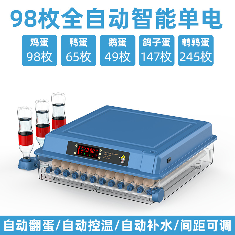 Incubadora de Huevos Inteligente para Codornices, Máquina de Incubación Inteligente para Cría de Aves, Fabricante Original